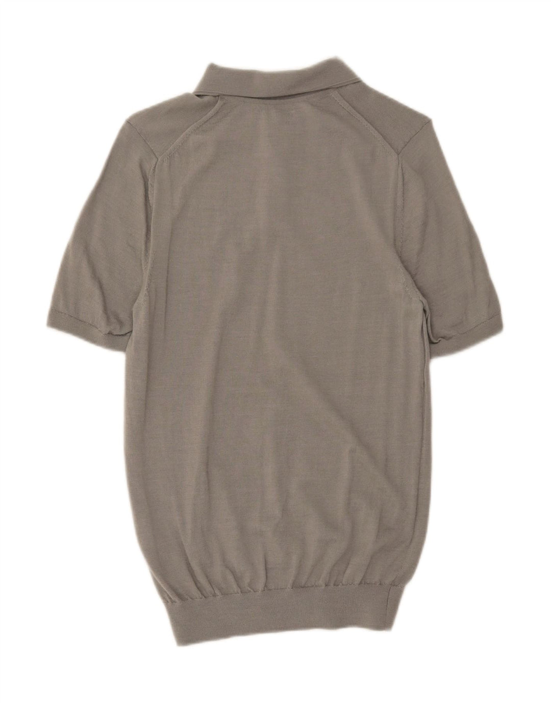 REISS Mens Polo Neck Jumper Sweater Small Grey Wool Vintage Reiss and Second-Hand Reiss from Messina Hembry 