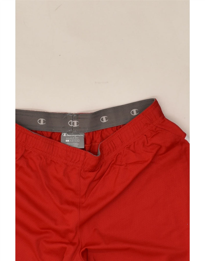 CHAMPION Mens Sport Shorts Large Red | Vintage Champion | Thrift | Second-Hand Champion | Used Clothing | Messina Hembry 