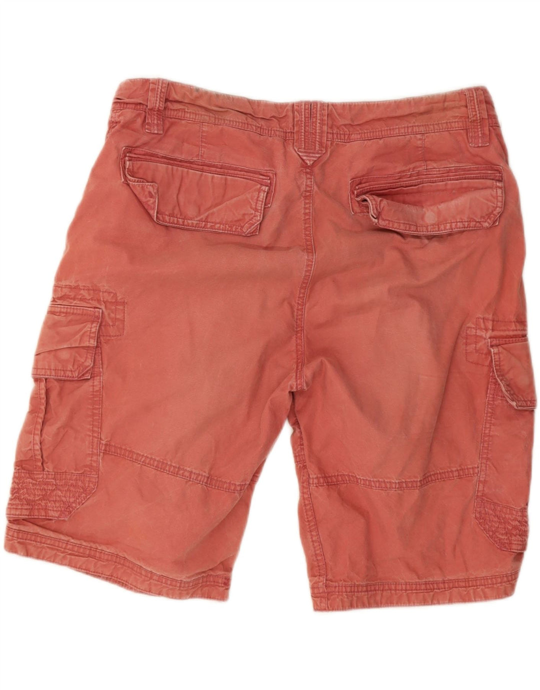 Fat Face Mens Cargo Shorts W36 Large  Red Cotton