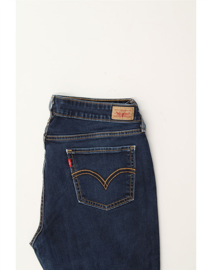 LEVI'S Womens 535 Jegging Jeans W32 L32 Navy Blue Cotton Vintage Levi's and Second-Hand Levi's from Messina Hembry 