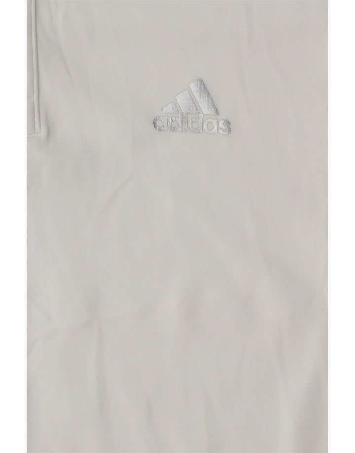Adidas Mens Climalite Polo Shirt Small White