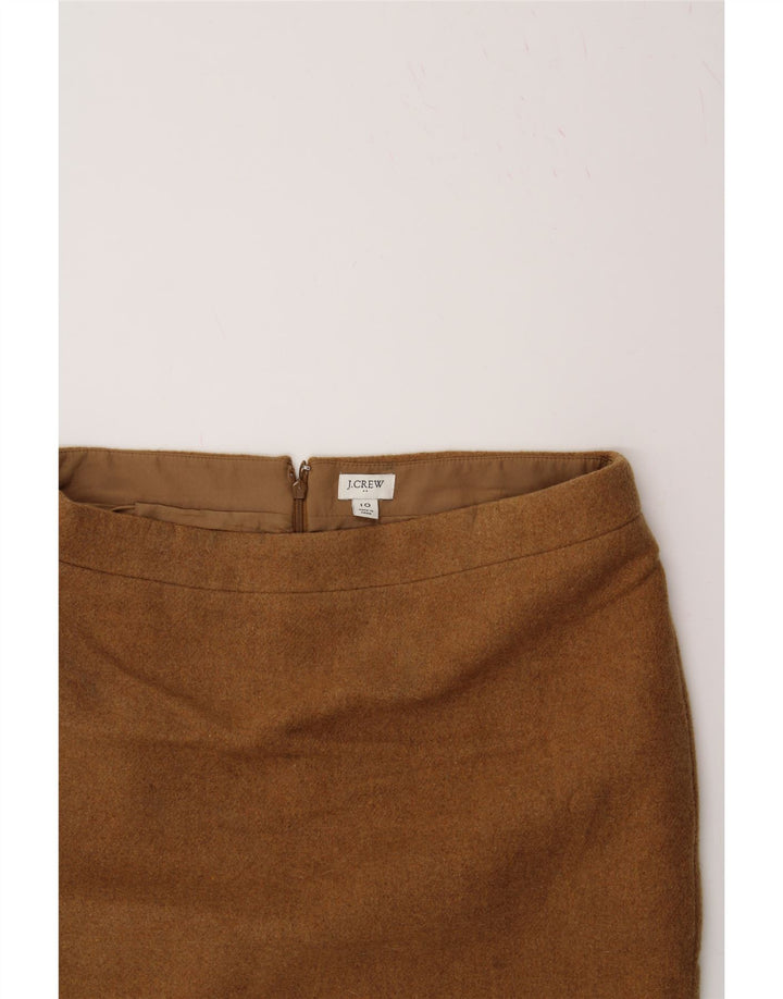 J. CREW Womens Pencil Skirt US 10 Large W32  Beige Wool Vintage J. Crew and Second-Hand J. Crew from Messina Hembry 