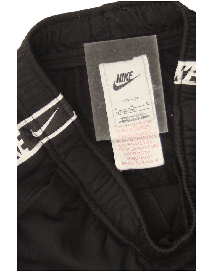 Nike Boys Dri Fit Tracksuit Trousers Joggers 10-11 Years Medium Black
