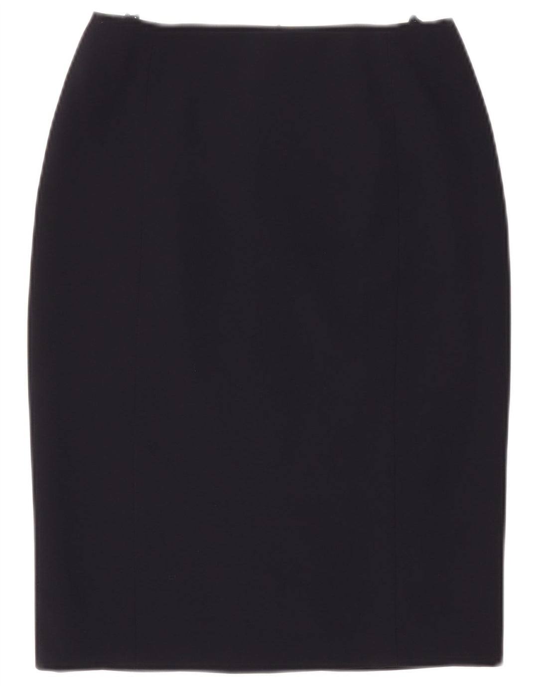 Basler Womens Pencil Skirt W26 Small Navy Blue Triacetate