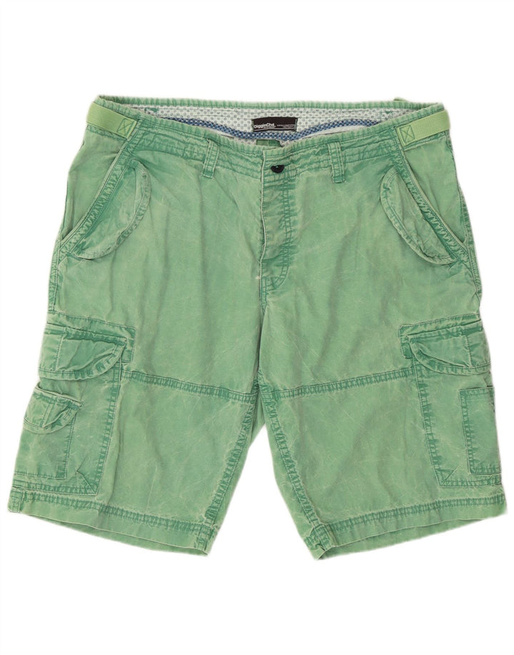 CLOCK HOUSE Mens Cargo Shorts W36 Large Green