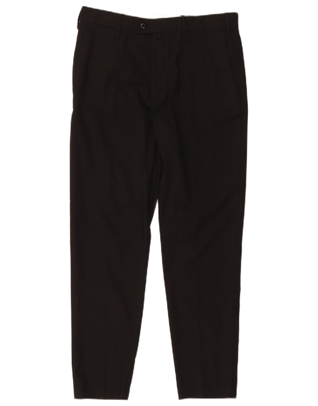 Zara Mens Slim Suit Trousers EU 40 Medium W31 L27 Black Polyester