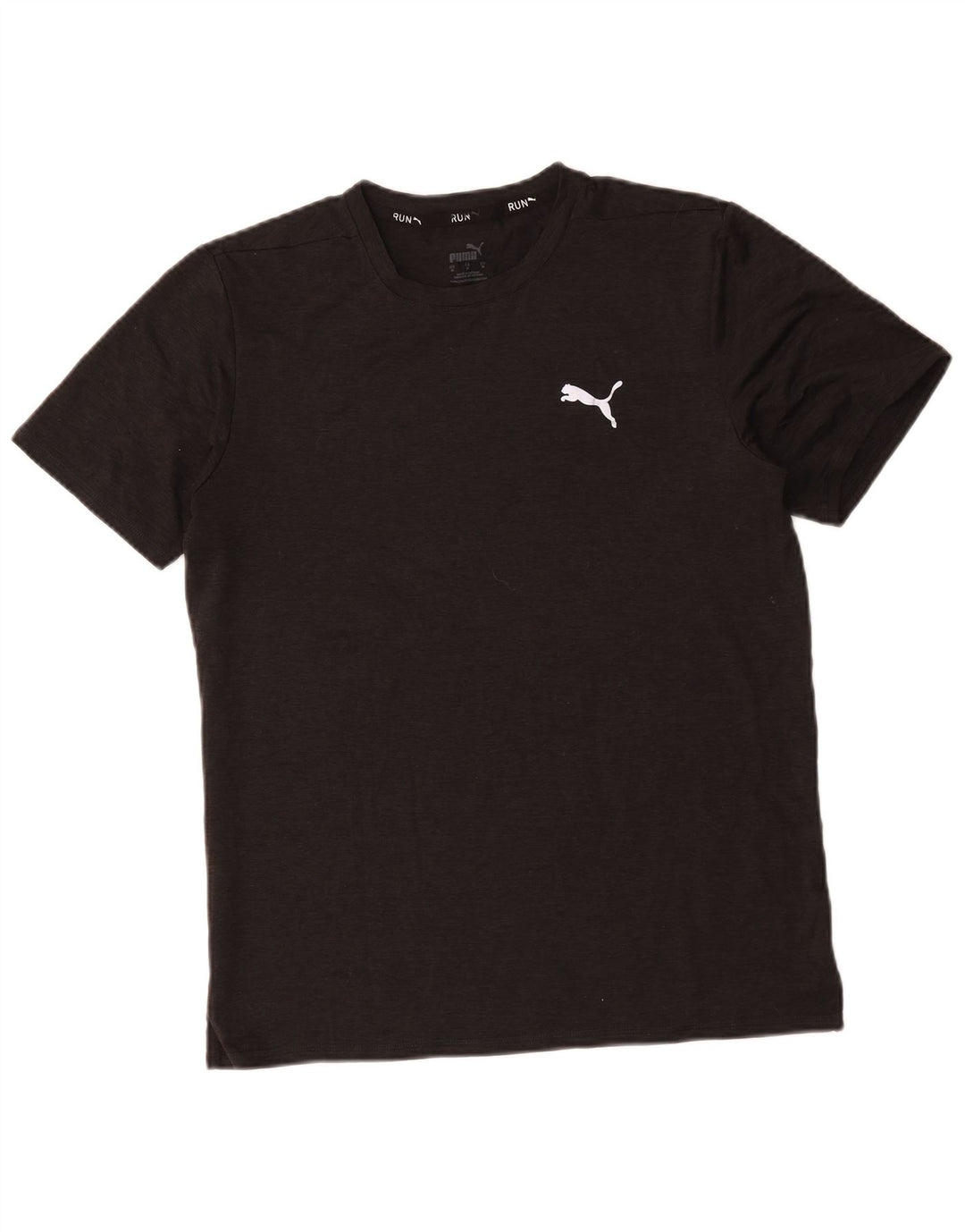 Puma Mens T-Shirt Top Medium Black