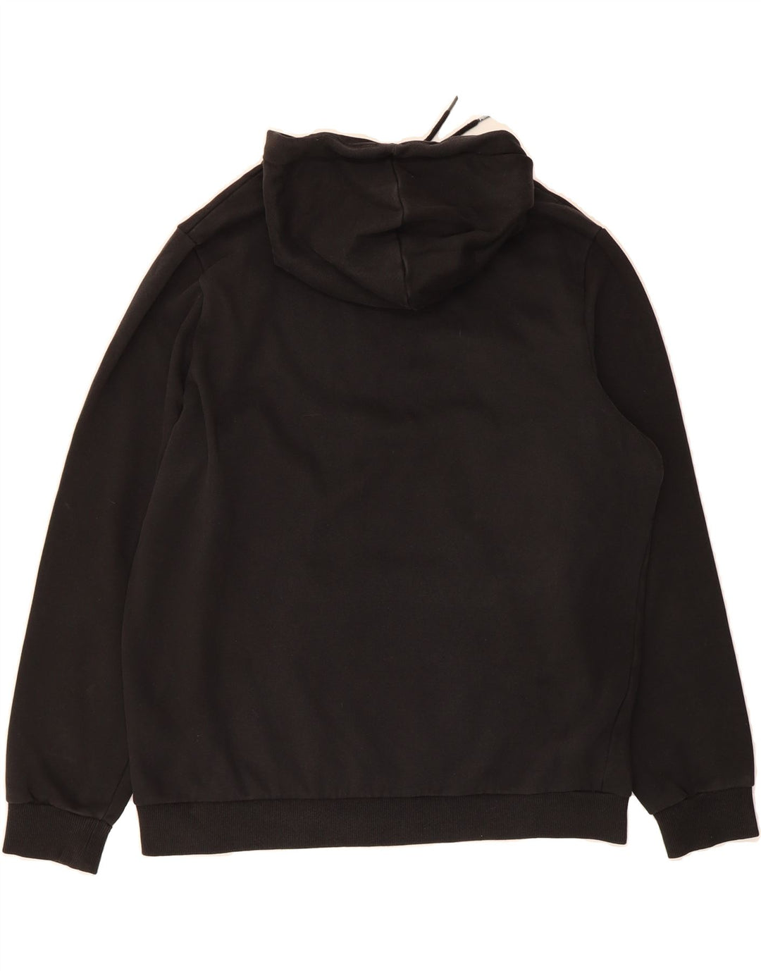 PUMA Mens Hoodie Jumper Large Black Cotton Vintage Puma and Second-Hand Puma from Messina Hembry 