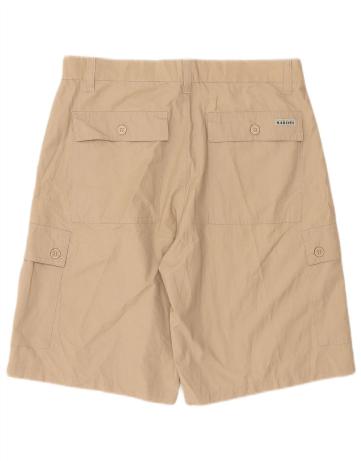 Vintage Mens Cargo Shorts IT 48 Medium W32  Beige