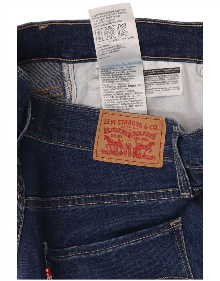 Levi's Womens 315 Shaping Bootcut Jeans W29 L30 Blue Cotton
