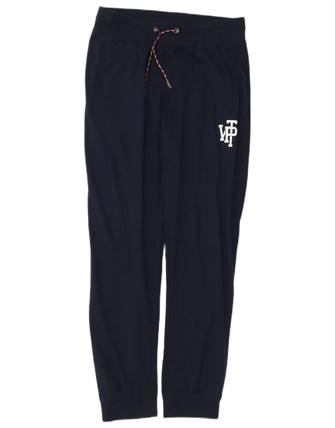 Ellesse Mens Graphic Tracksuit Trousers Joggers Medium Navy Blue Cotton