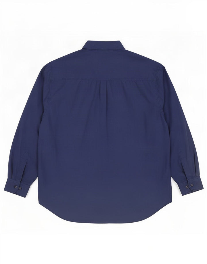 Pamela Mens Shirt Medium Navy Blue