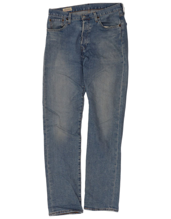 Levi's Mens 501 Straight Jeans W29 L32 Blue Cotton