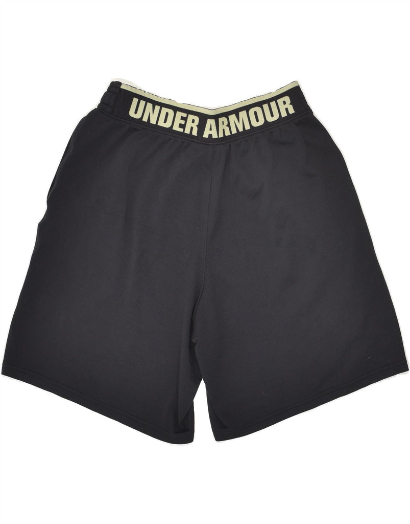 UNDER ARMOUR Mens Sport Shorts Medium Black Polyester | Vintage Under Armour | Thrift | Second-Hand Under Armour | Used Clothing | Messina Hembry 