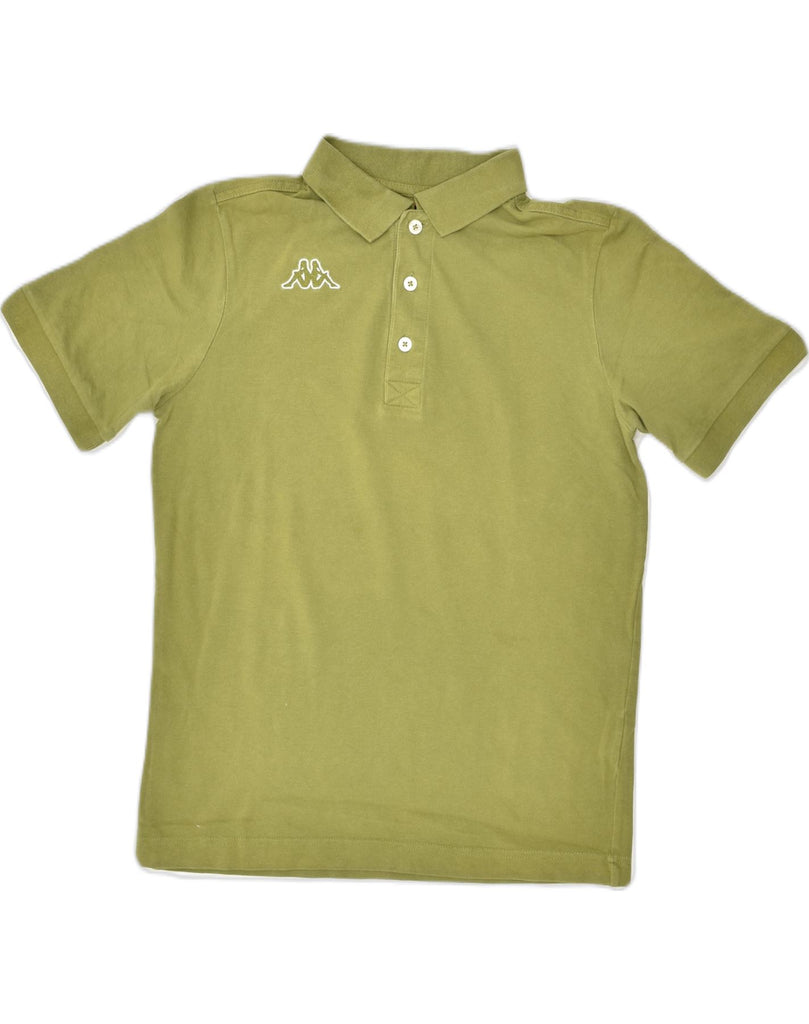 KAPPA Mens Polo Shirt XS Green Cotton | Vintage Kappa | Thrift | Second-Hand Kappa | Used Clothing | Messina Hembry 