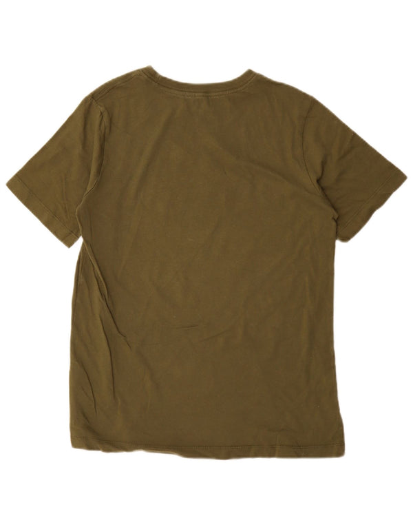 Nike Boys Graphic T-Shirt Top 13-14 Years XL Khaki Cotton