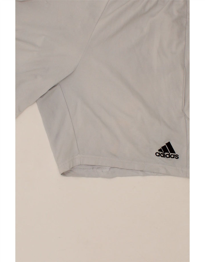 ADIDAS Mens Climalite Sport Shorts Large  Grey Polyester Vintage Adidas and Second-Hand Adidas from Messina Hembry 