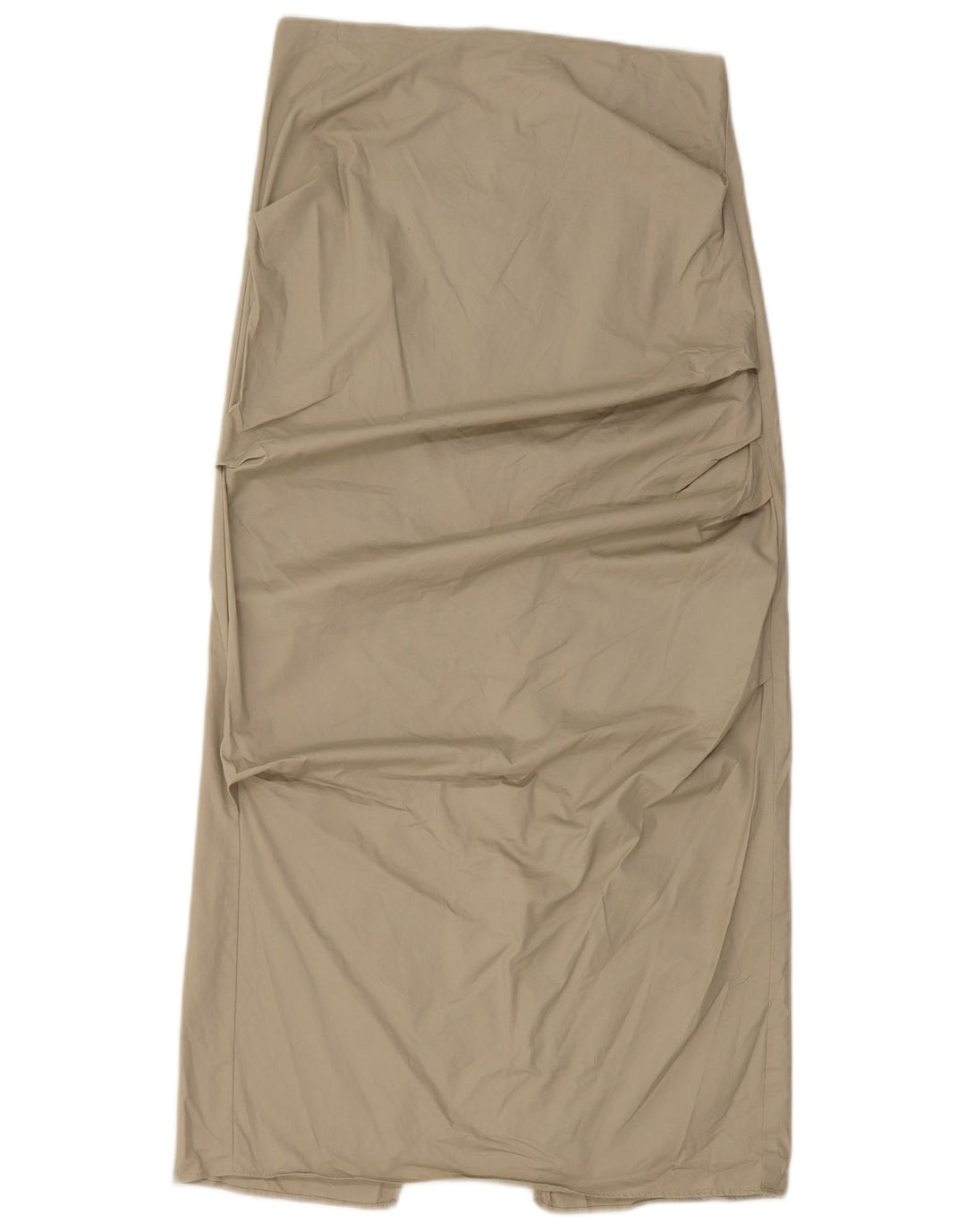 Zara Womens Maxi Skirt Medium W28 Green Cotton