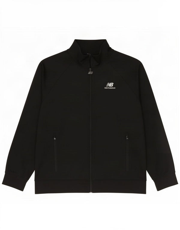 New Balance Mens Tracksuit Top Jacket XL Black Polyester