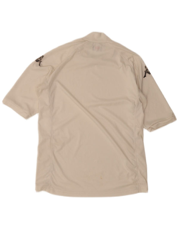 Kappa Mens Graphic T-Shirt Top XL White