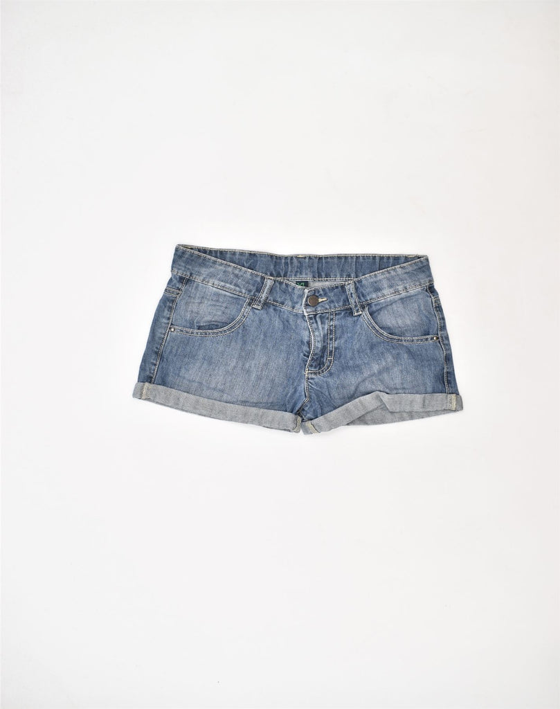 BENETTON Girls Denim Shorts 10-11 Years Blue Cotton | Vintage | Thrift | Second-Hand | Used Clothing | Messina Hembry 