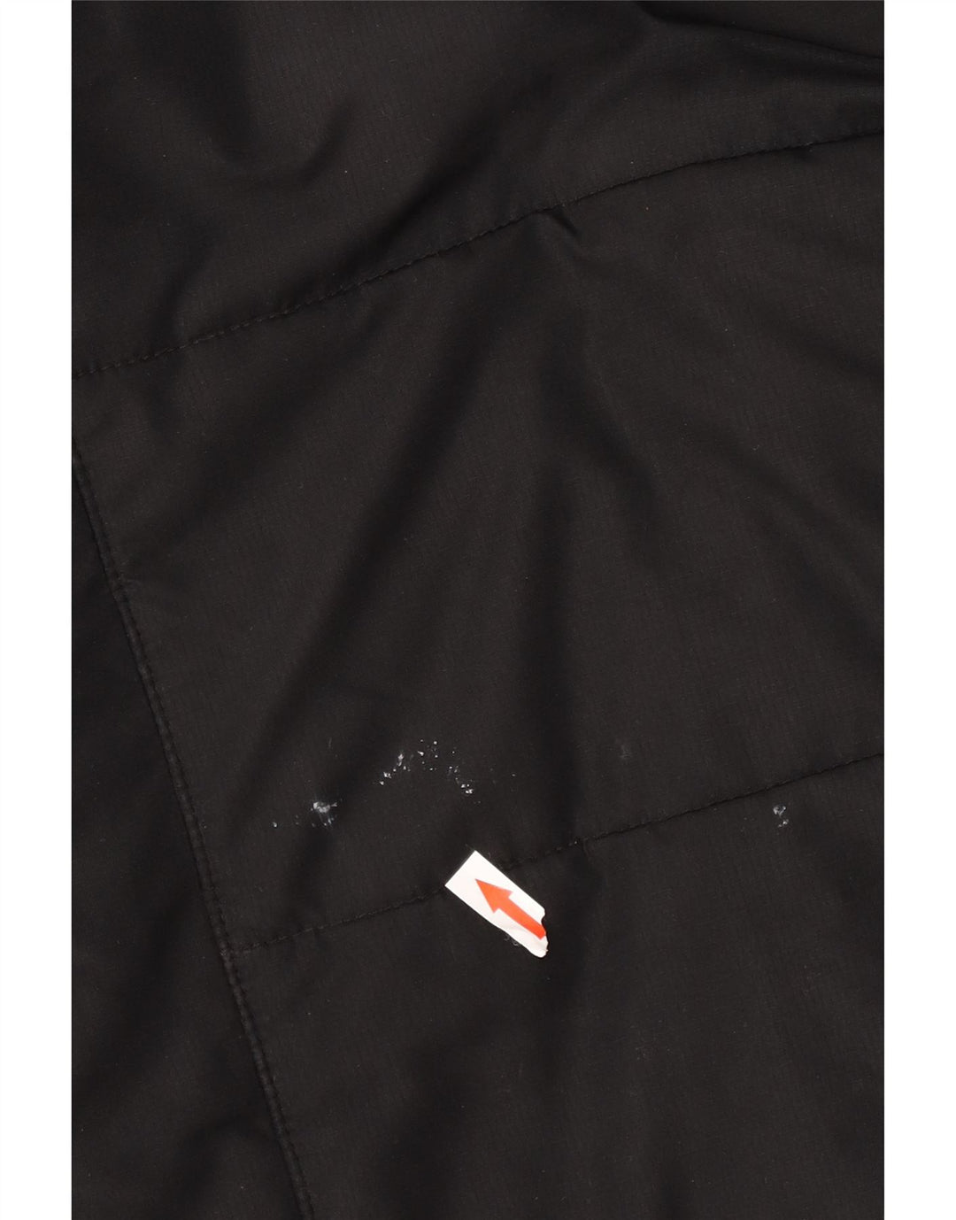 Jack Wolfskin Womens Hooded Padded Coat UK 12/14 Medium Black Polyester