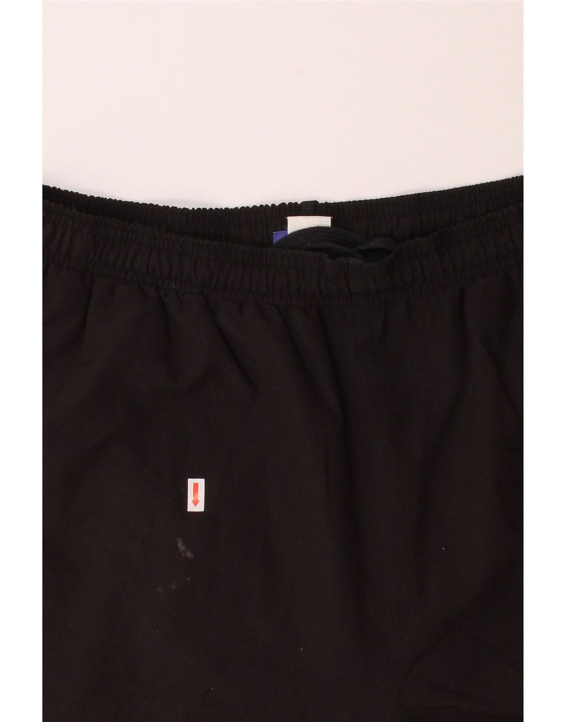 REEBOK Mens Swimming Shorts Large  Black Polyester Vintage Reebok and Second-Hand Reebok from Messina Hembry 