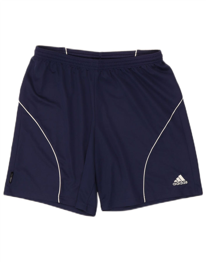 Adidas Mens Clima 365 Sport Shorts Medium  Navy Blue Polyester