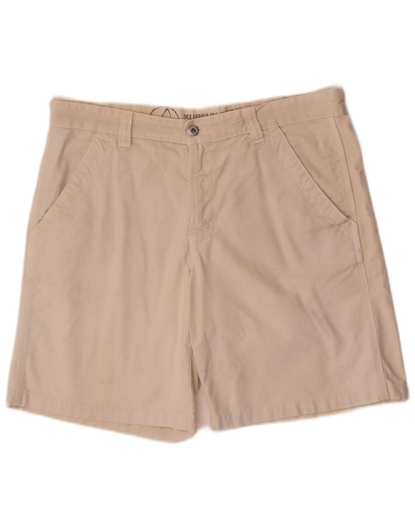 Murphy & Nye Mens Sailmakers Chino Shorts W38 XL Beige Cotton