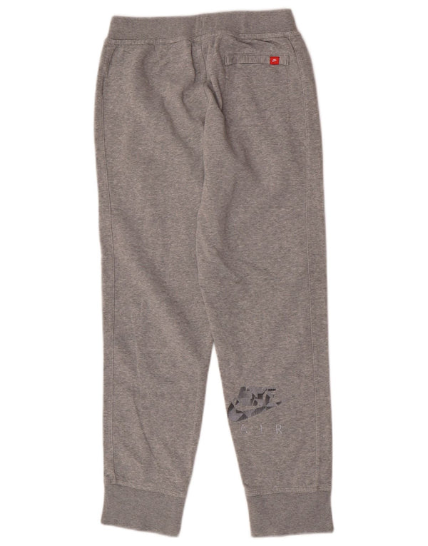 Nike Girls Tracksuit Trousers Joggers 12-13 Years Large Grey Flecked