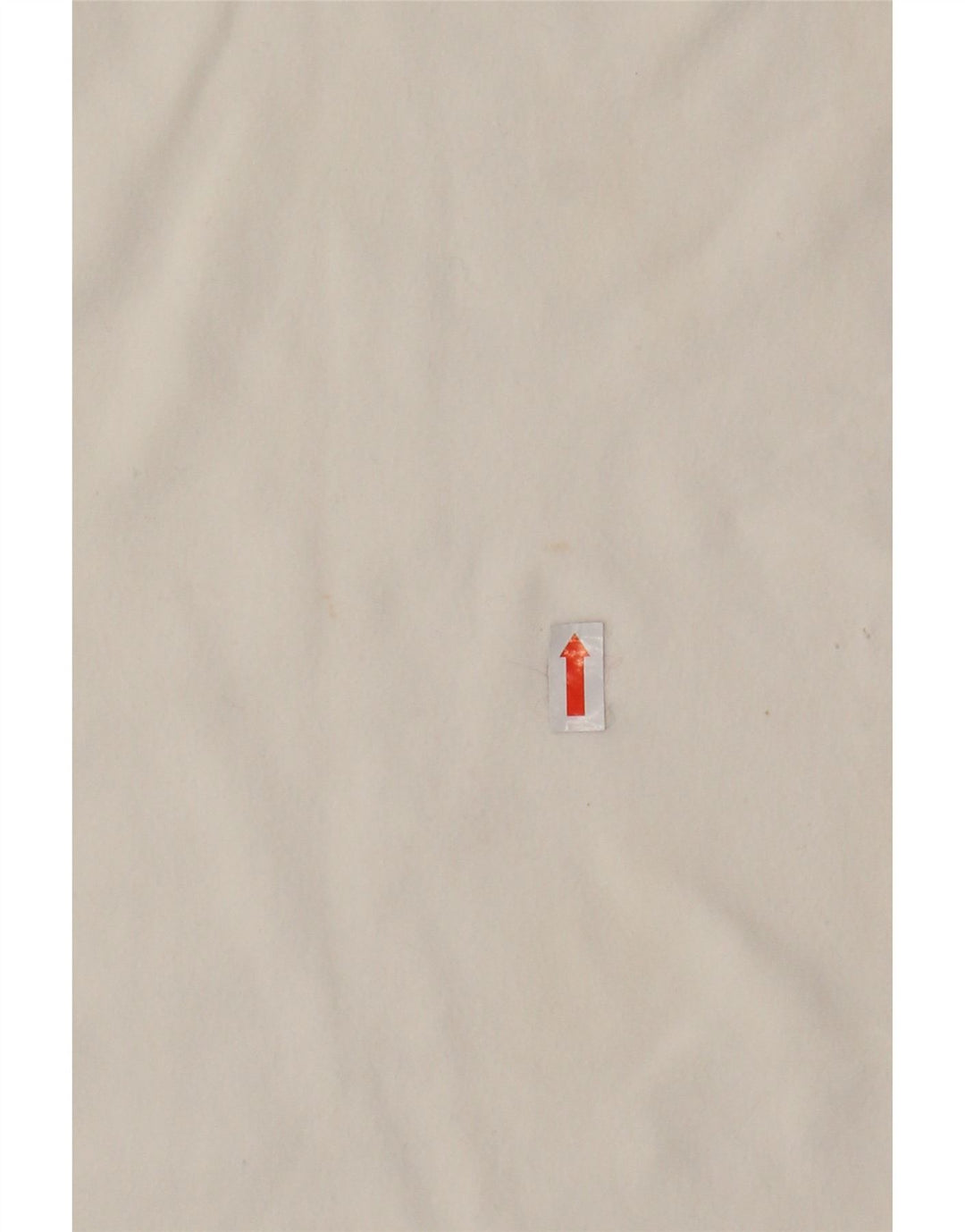 THINK PINK Womens Graphic Polo Shirt UK 8 Small White Cotton