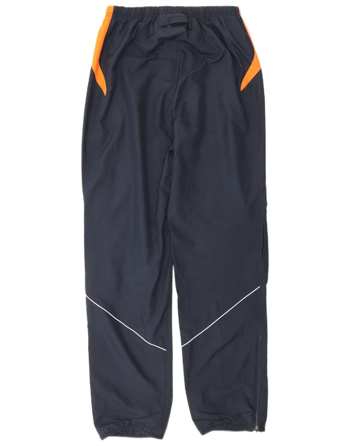 Nike Mens Tracksuit Trousers Joggers Medium Navy Blue Colourblock