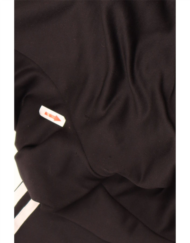 Adidas Womens Tracksuit Trousers UK 12 Medium Black Polyester