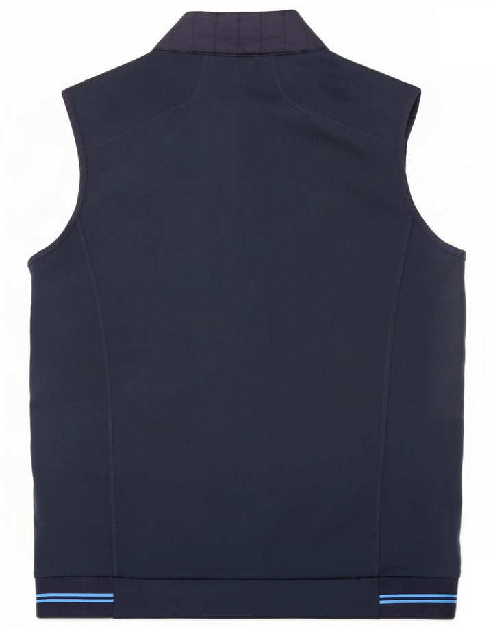 Calvin Klein Mens Tracksuit Top Jacket Medium Navy Blue Colourblock