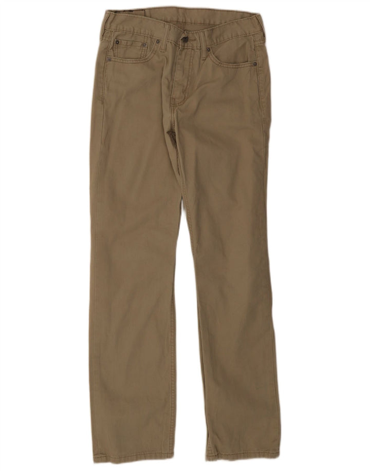 Levi's Mens 514 Straight Casual Trousers W30 L32 Beige