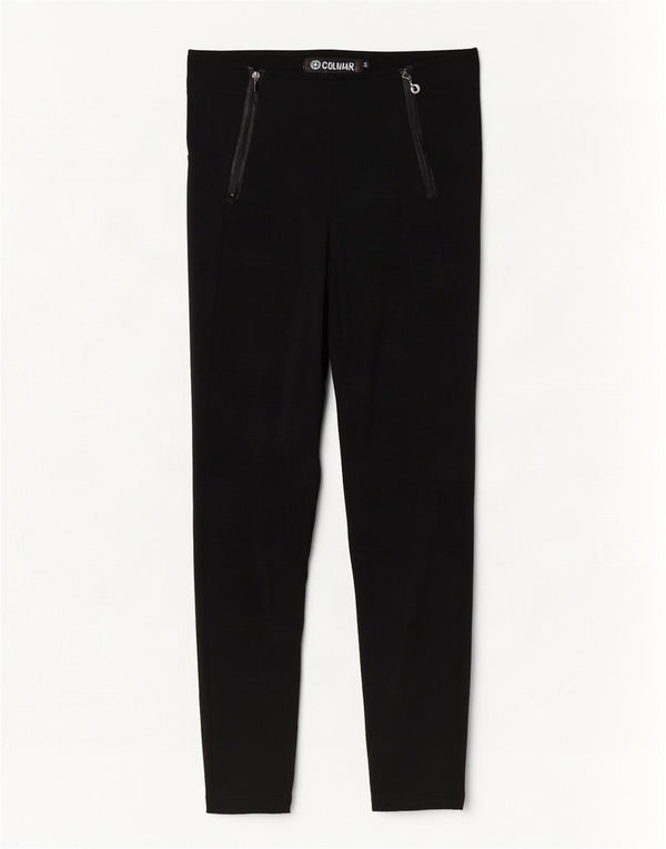 Colmar Womens Leggings IT 38 XS Black Polyester