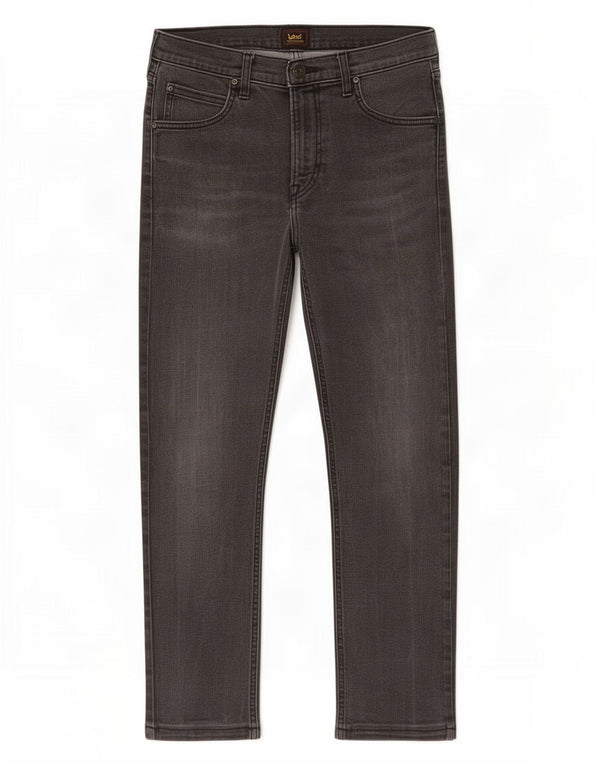 Lee Mens Luke Slim Jeans W33 L26 Grey Cotton