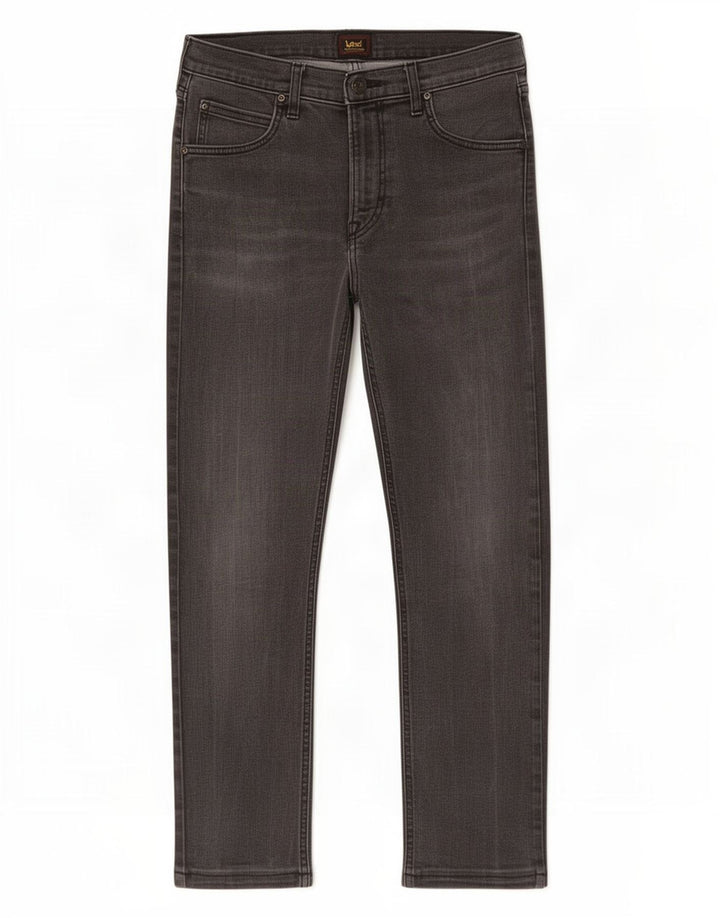 Lee Mens Luke Slim Jeans W33 L26 Grey Cotton