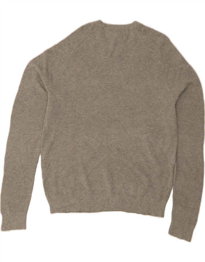 PENGUIN Mens Crew Neck Jumper Sweater Large Grey Cotton Vintage Penguin and Second-Hand Penguin from Messina Hembry 