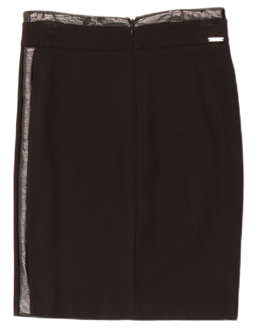 Guess Womens Straight Skirt Medium W28  Black Viscose