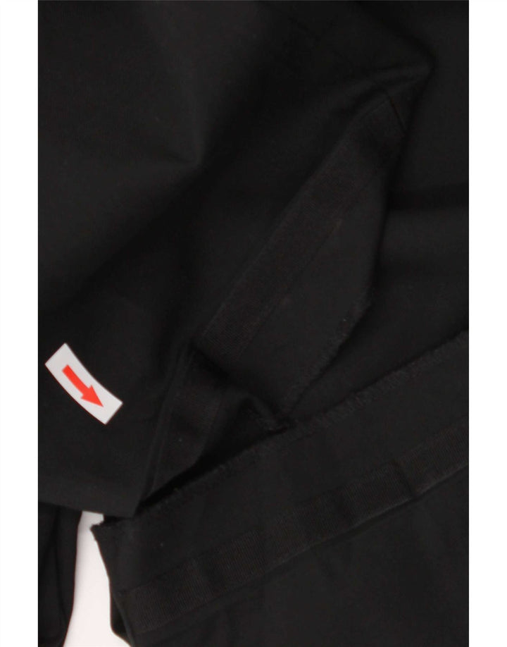 Marks & Spencer Mens Regular Fit Suit Trousers W40 L33 Black Polyester