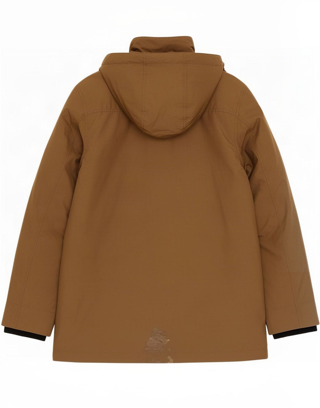 Woolrich Mens Hooded Parka Jacket UK 44 2XL Brown