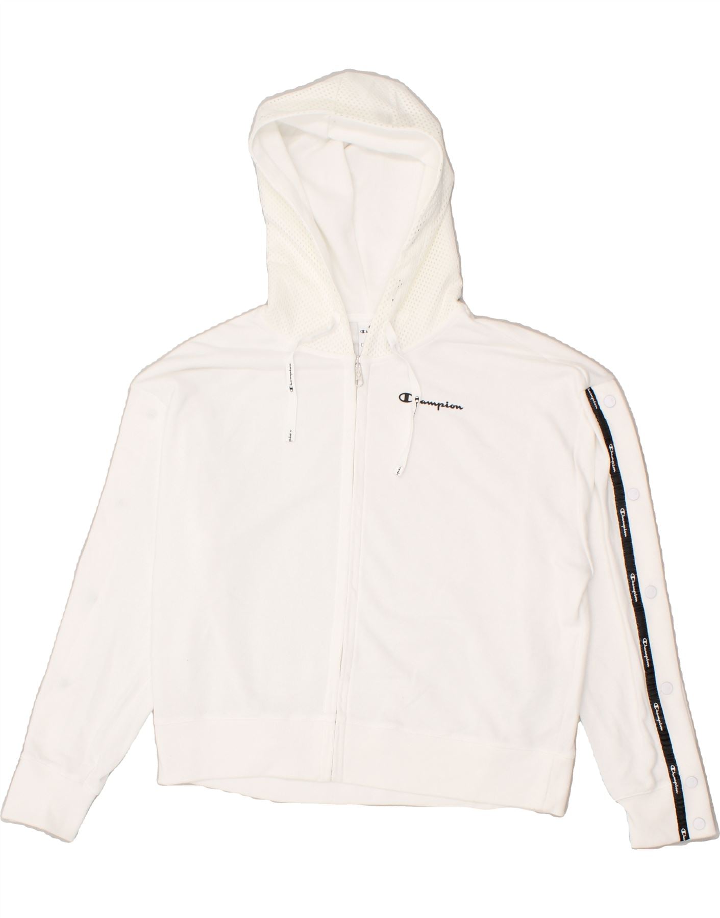 Womens Hoodie White Champions Hoodie CHAMPION Womens Zip Hoodie