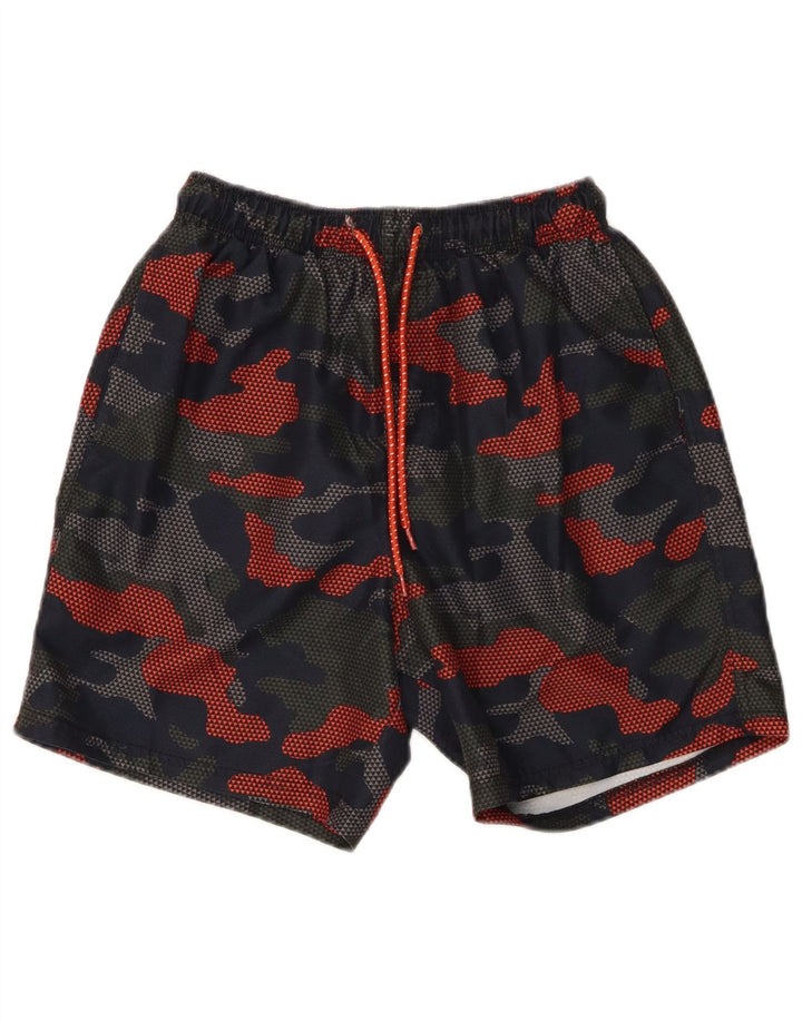 Mountain Warehouse Mens Swimming Shorts Small Multicoloured Camouflage