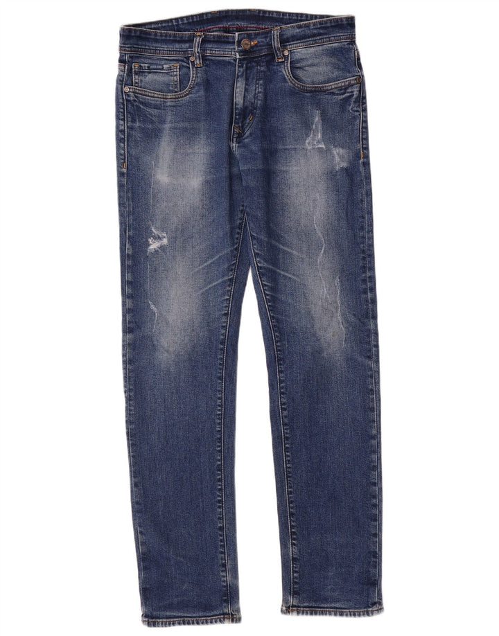 Jack & Jones Mens Slim Jeans W34 L32 Blue