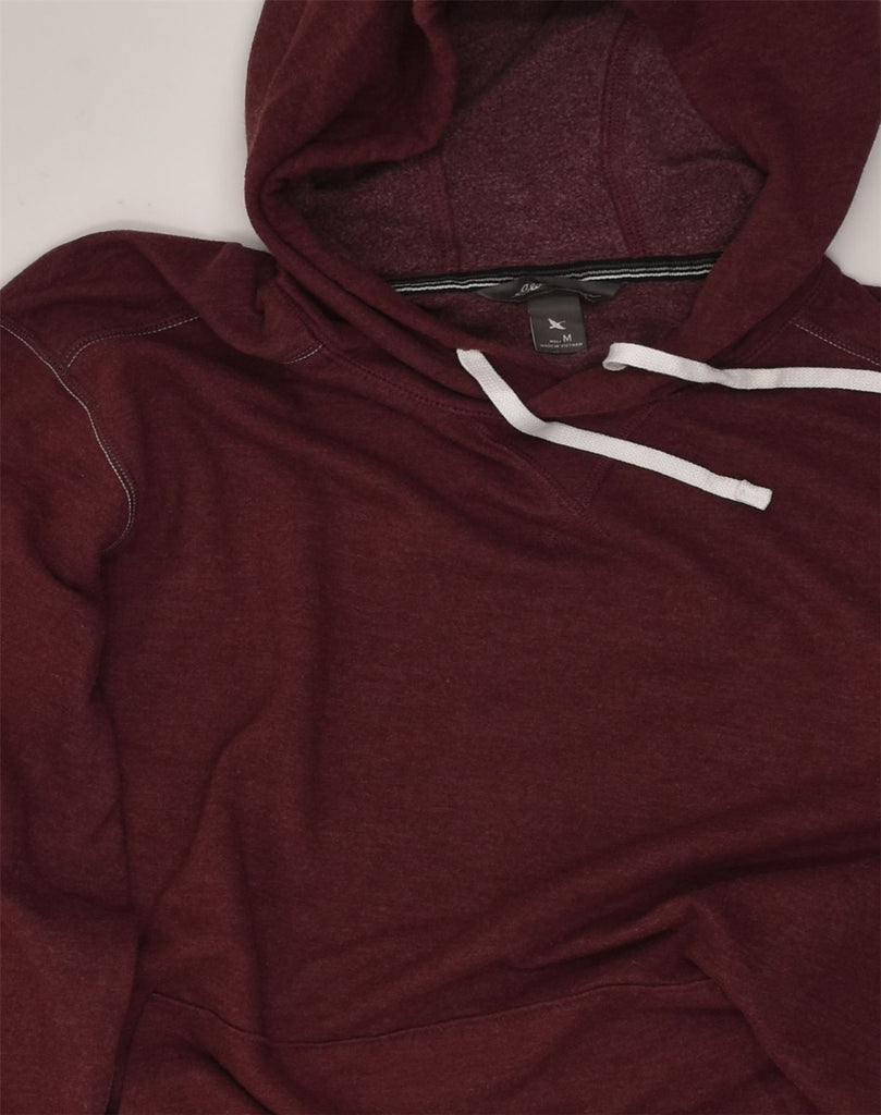 EDDIE BAUER Mens Hoodie Jumper Medium Maroon Cotton | Vintage Eddie Bauer | Thrift | Second-Hand Eddie Bauer | Used Clothing | Messina Hembry 