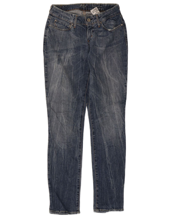 Levi's Womens Bold Curve Low Waist Skinny Jeans W28 L32 Blue Cotton