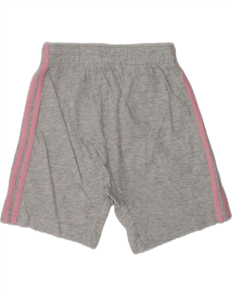 ADIDAS Baby Girls Sport Shorts 18-24 Months Grey Cotton | Vintage Adidas | Thrift | Second-Hand Adidas | Used Clothing | Messina Hembry 