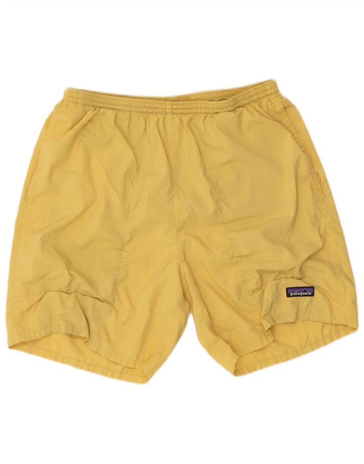 Patagonia Mens Sport Shorts Large Yellow