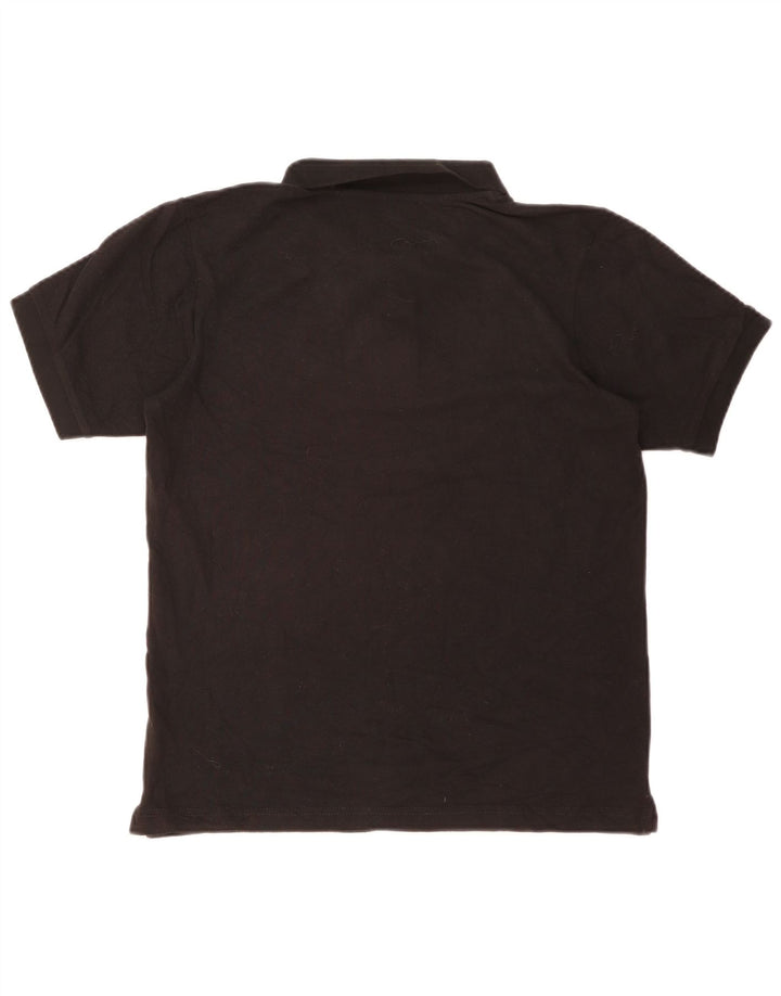 Dickies Boys Polo Shirt Size 18/20 XL Black Cotton